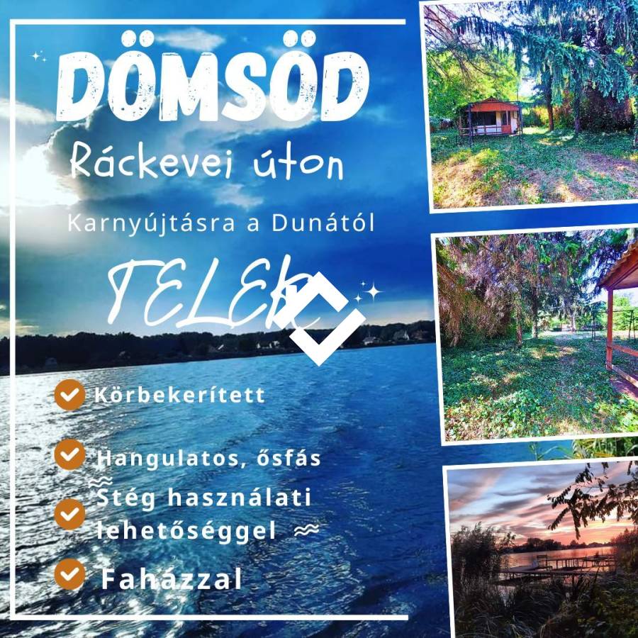 eladó  Építési telek, Dömsöd