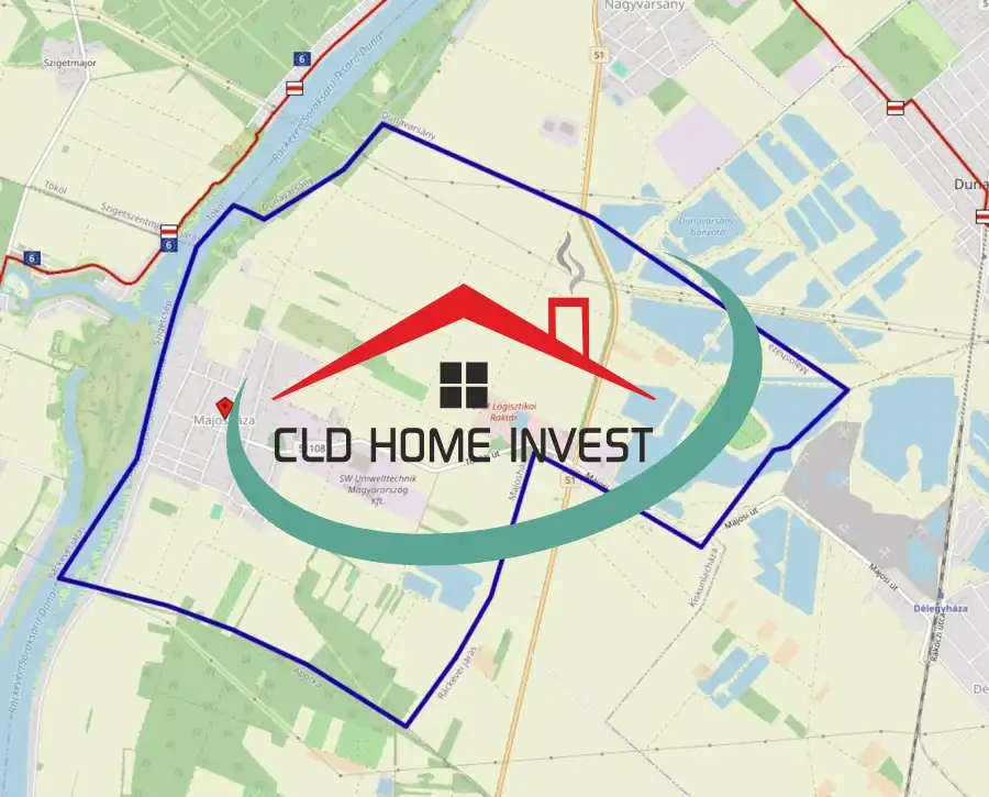 eladó  Építési telek, Majosháza