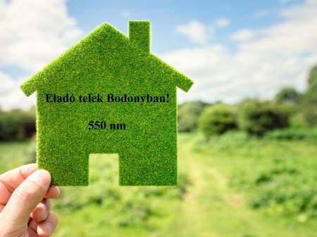 eladó telek, Bodony